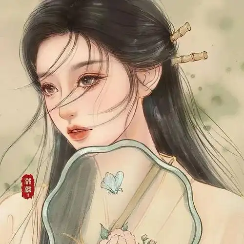 一眼就爱上的古风头像一弦一柱思华年