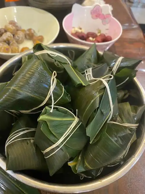 第一次自己包粽子