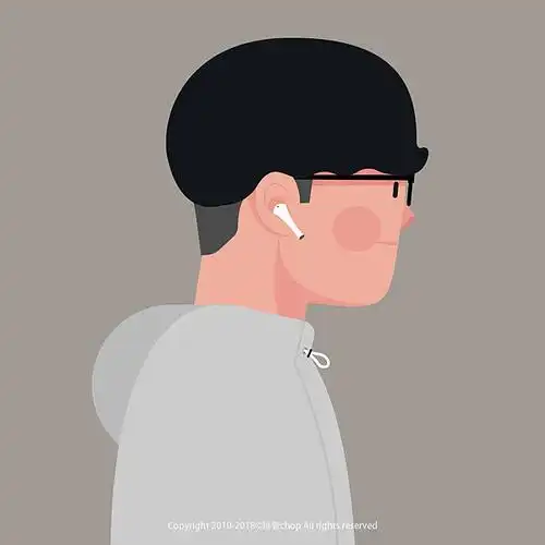 侧脸|插画|创作习作|排骨chop_原创作品-站酷zcool