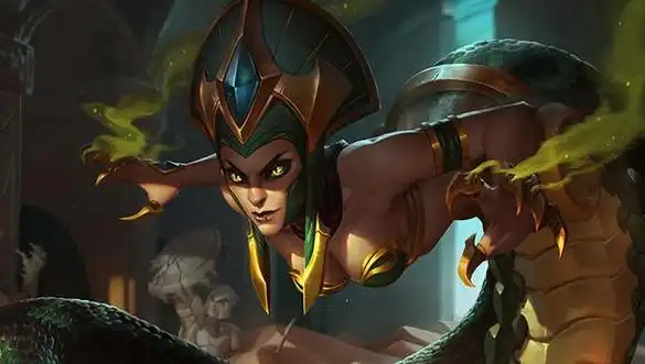 lol蛇女改动方案没腿穿什么鞋子