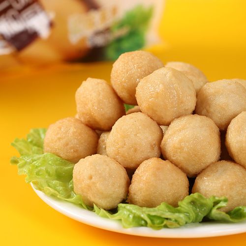 汇和味厨黄金鱼蛋炸鱼丸火锅丸子便利店串串香商用关东煮食材