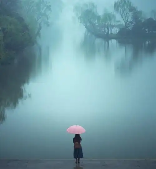 烟雨江南 那一抹浅浅的思念 作者:碑林路人