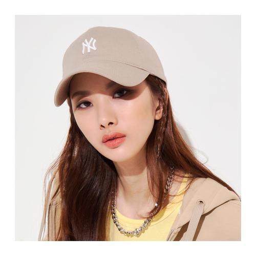 mlb美职棒明星同款刺绣小标弯檐棒球帽 马卡龙色男女情侣帽子