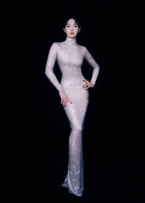 宋茜轻纱美钻大片 女神气质华丽优雅