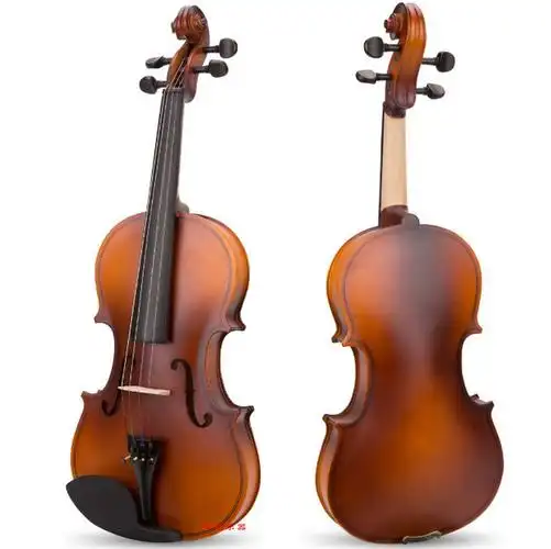 哑光小提琴练习夹板小提琴普及小提琴实木小提琴批发