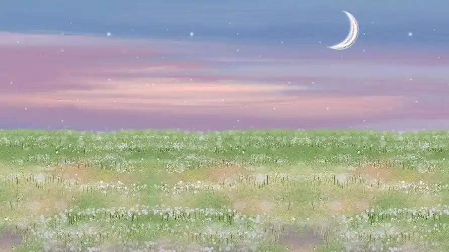 电脑壁纸 手绘 艺术壁纸 ins风可爱少女心油画质感手绘