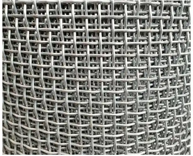 热镀锌钢丝网轧花网片工业用金属编织方孔筛网养殖网钢丝防护网