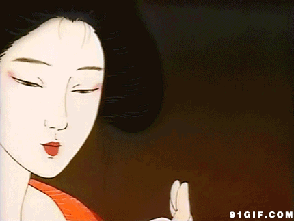 美女妩媚秀发女神gif动图_动态图_表情包下载_soogif