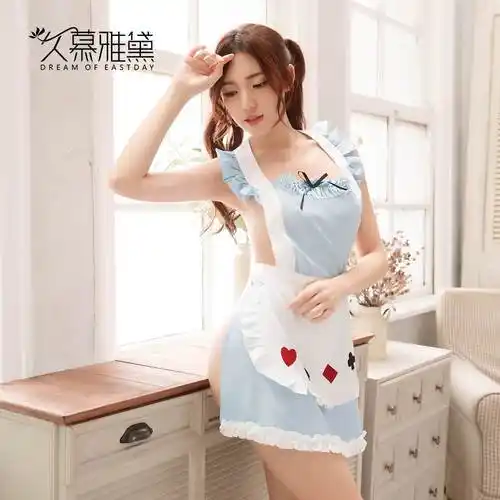 情趣内衣骚性感睡衣女仆制服诱惑床上挑逗激情套装小胸可爱女佣服