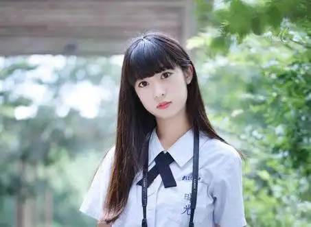 学生中长直发清纯发型大全,直发图片,发型图片