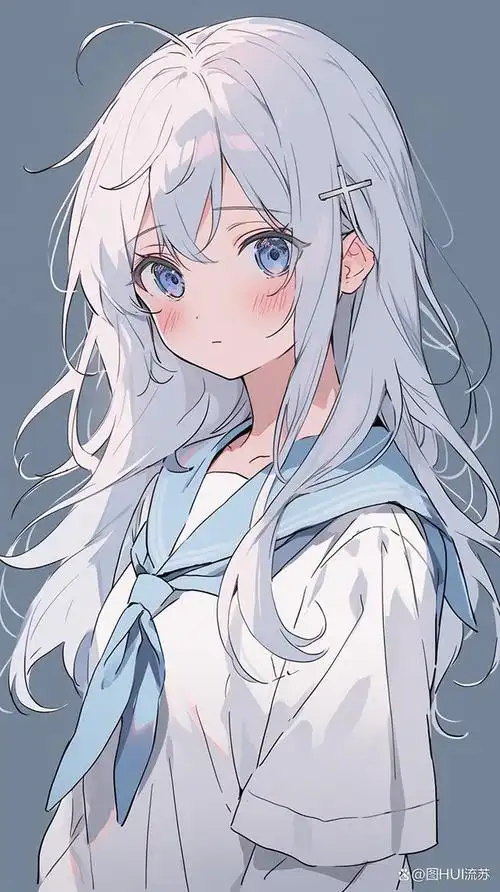 二次元风格女生个性壁纸