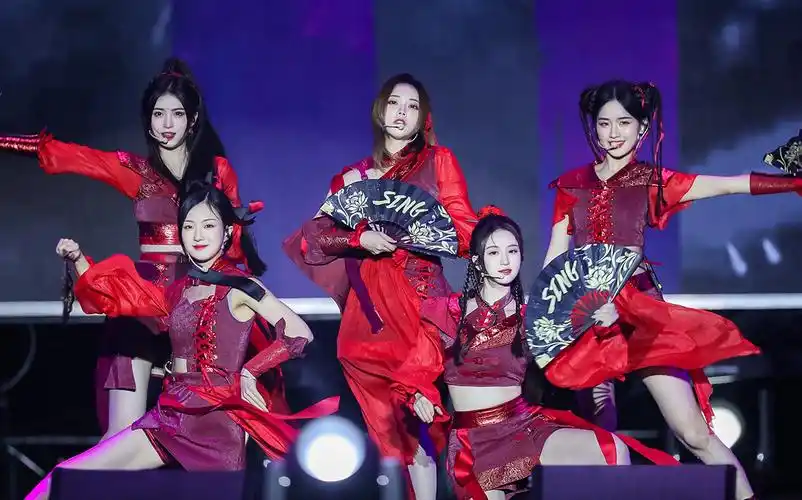 【4k】【sing女团】全开麦唱跳《红莲》——国风音乐盛典新元之夜