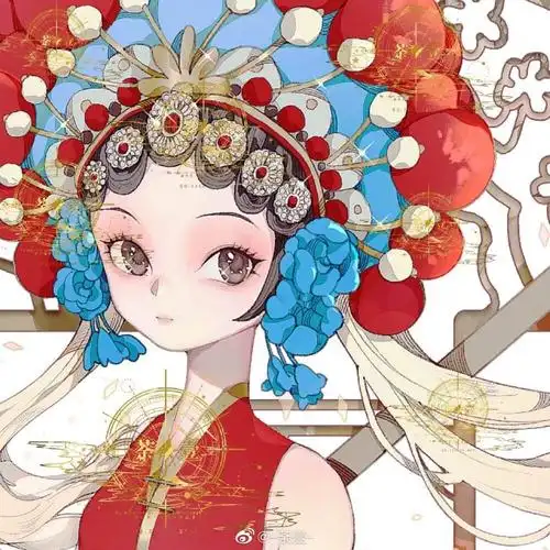 花旦头像京剧 京剧头像花旦-图片大观-奇异网