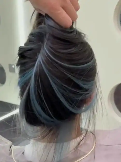 不夸张高级感挑染@小红书redesign@小红书视频号这款头发披着扎着都很