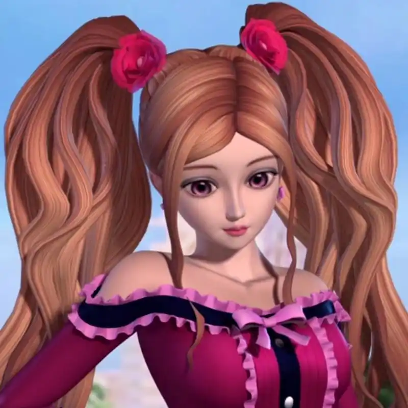 叶罗丽莫纱动漫头像分享,集美丽和傲娇于一身的明星少女,气质佳