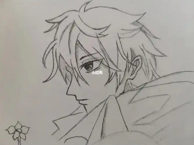 自学绘画  #动漫男生  #画画的日常