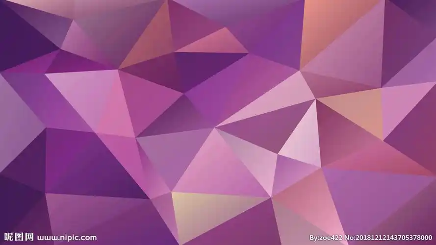 粉紫渐变几何背景底纹图片