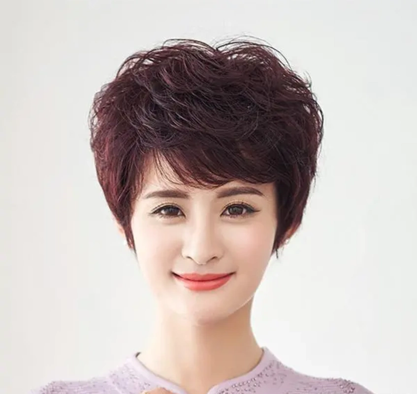 女人过了50岁,发型这样剪,洋气时尚显气质_短发