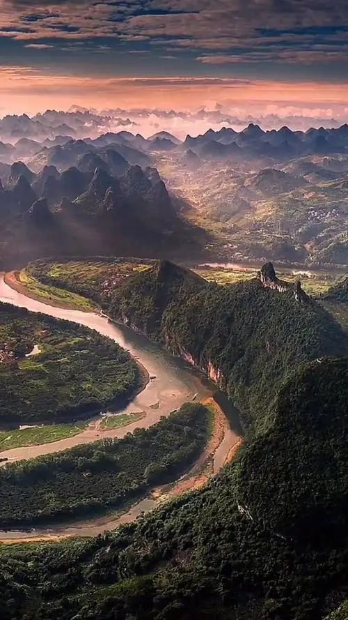 壮丽河山美如画!