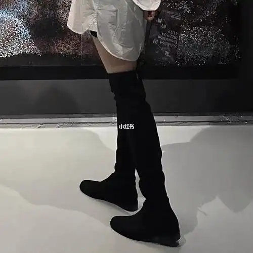 连夜分享这双过膝长靴 我激动的睡不着