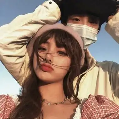 高清好看的qq情侣头像唯美图片一左一右