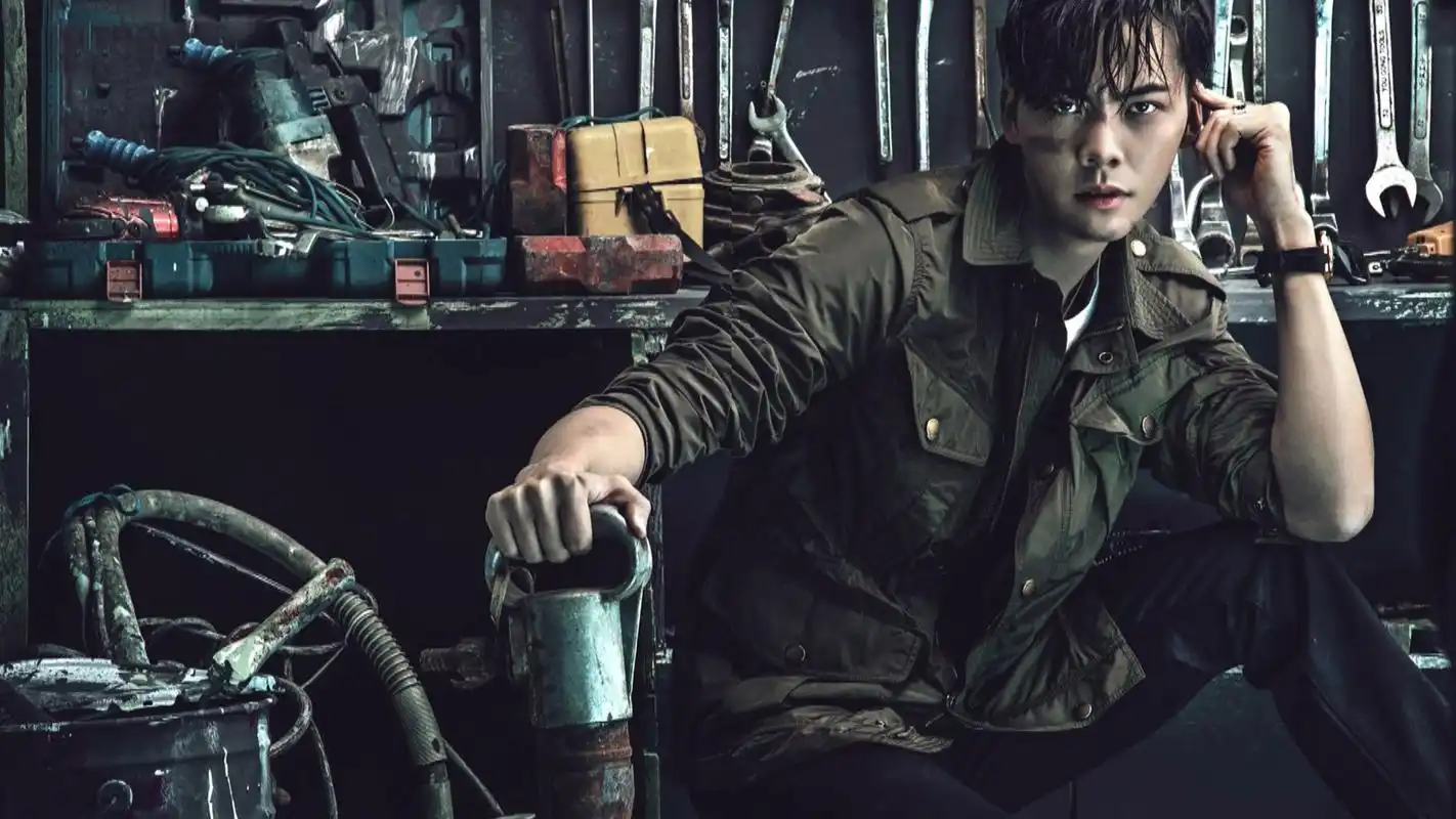 香港型男陈伟霆肌肉炫酷帅气写真图片桌面壁纸高清大图预览1920x1080