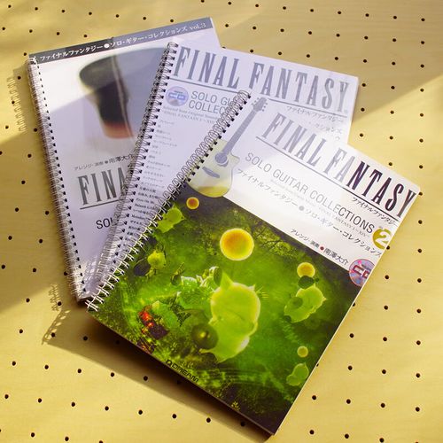 南泽大介final fantasy指弹吉他谱书最终幻想全套三册独奏六线谱