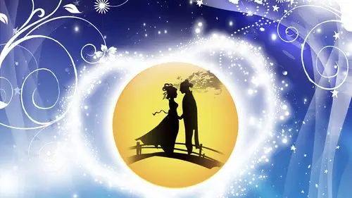 七夕古老爱情传说,情人节-回车桌面
