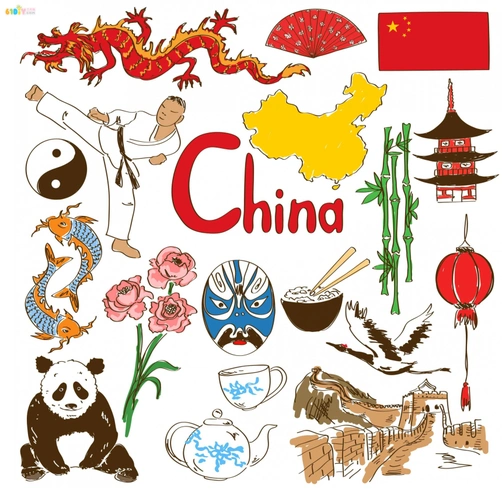 中国文化中国元素设计背景