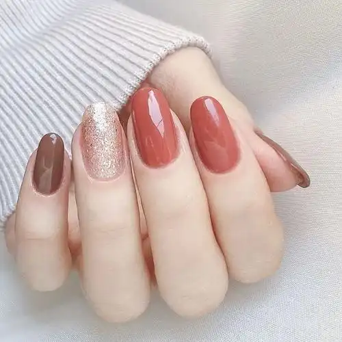 经典跳色美甲款款都好看