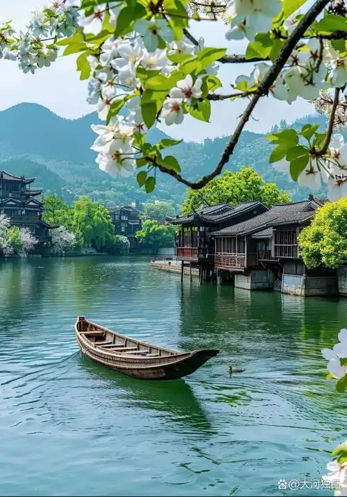 江南水乡,风景如画,美丽如诗,美不胜收.