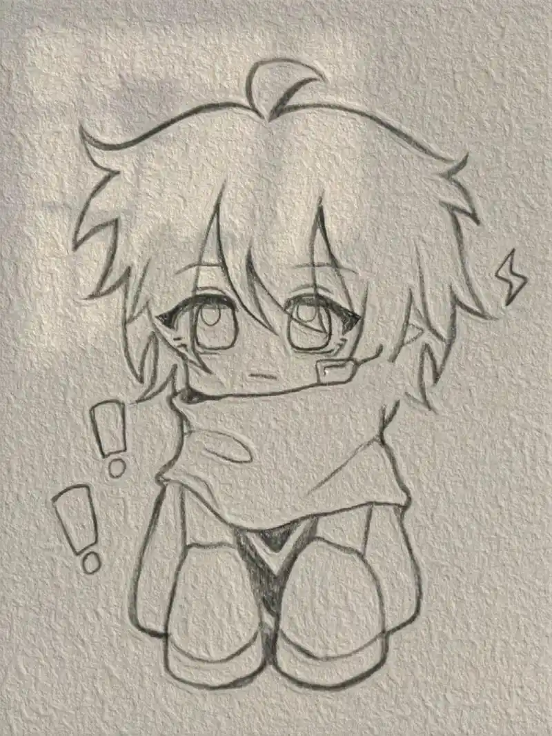 教你画卡米尔 今天教家人们画凹凸世界里的卡卡～原创勿盗