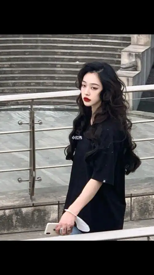 黑发也超级好看的法式烫发蓬松百搭昆明烫发