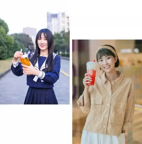 看完这篇重庆美少女的拍照新玩法,你还敢说自己会喝奶茶吗!