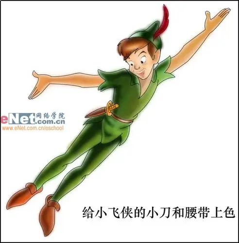 鼠绘迪士尼经典卡通角色之小飞侠