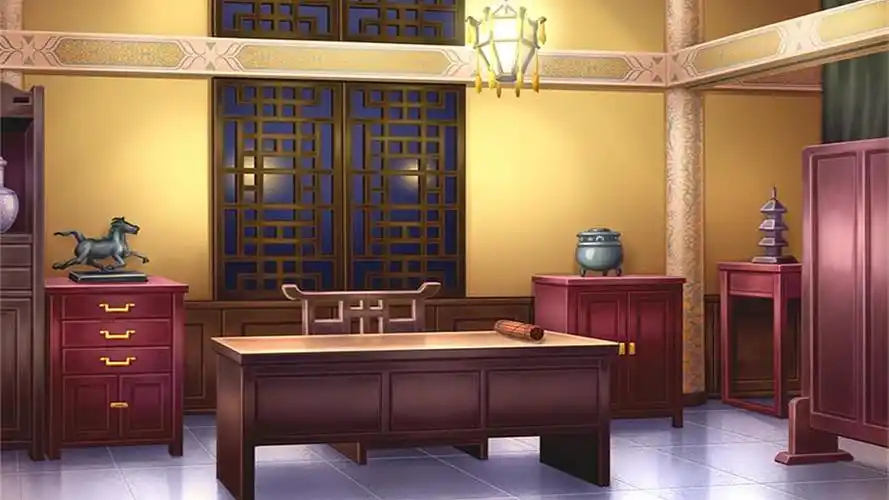 【场景 - 原画】书房