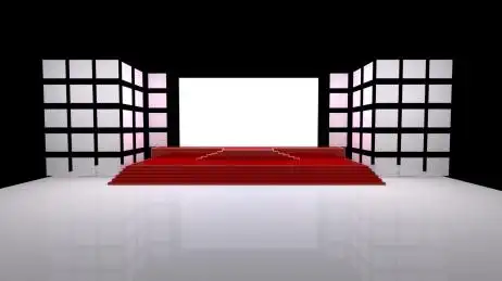 舞台3d效果图 舞台