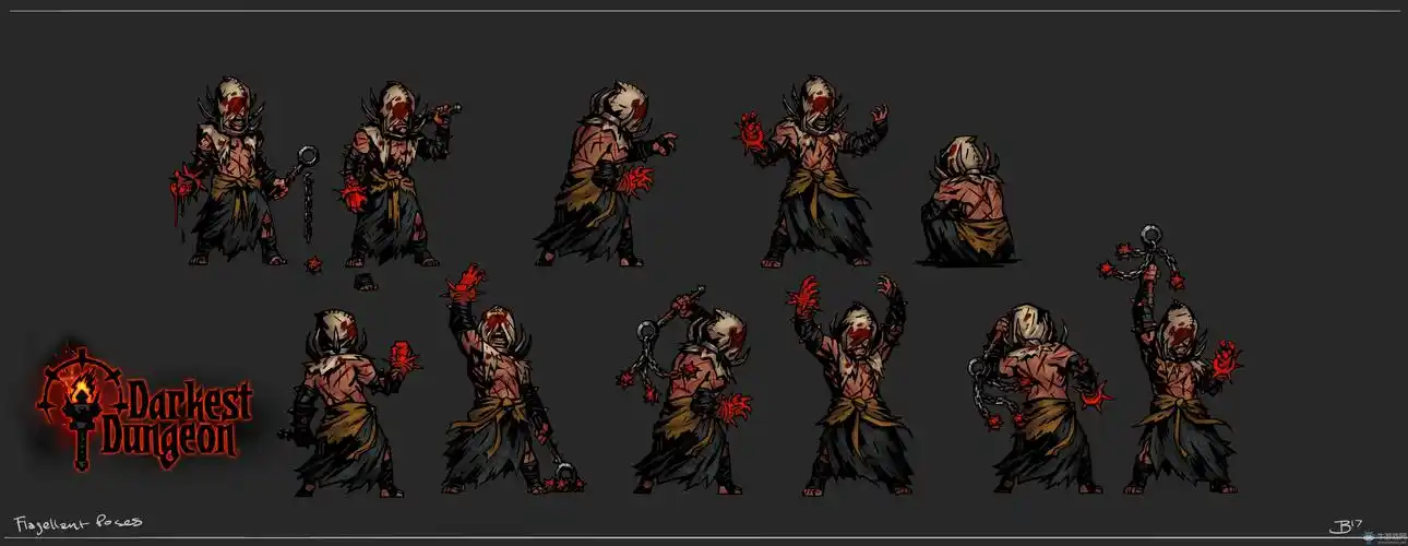 最新截图:《暗黑地牢》是一款别具风格的角色扮演游戏.