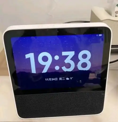 redmi小爱触屏音箱8,颠覆音响新体验,8英寸大屏引领智能生活