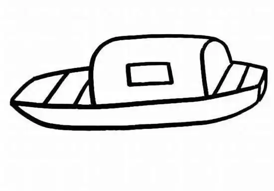船简笔画 船简笔画儿童简笔画