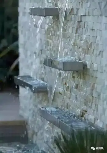 一面水景墙给庭院注入灵动之气