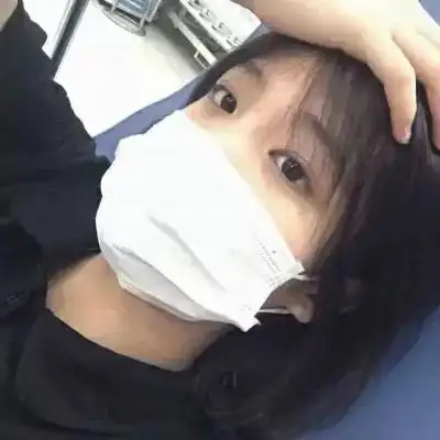 真实戴口罩女生头像高清图片 高冷好看的精致口罩女微信头像_女生头像
