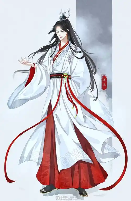 《古装男立绘》by 墨漓