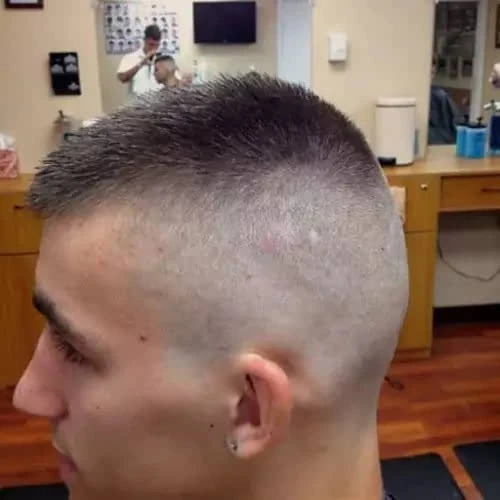 美国大兵标准寸头图集