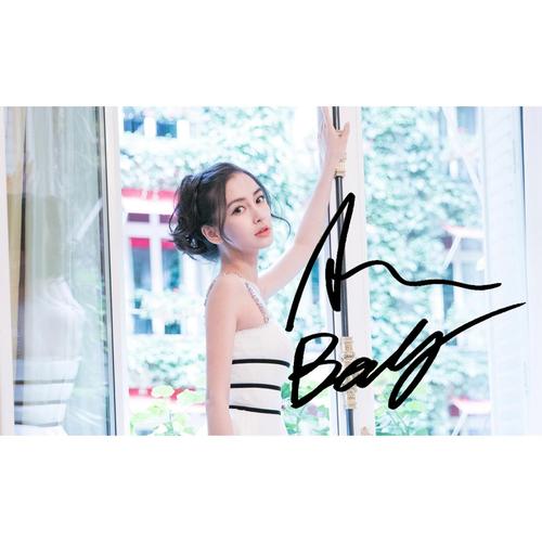 6寸杨颖亲笔签名照片新款热门宣传照签名照8号