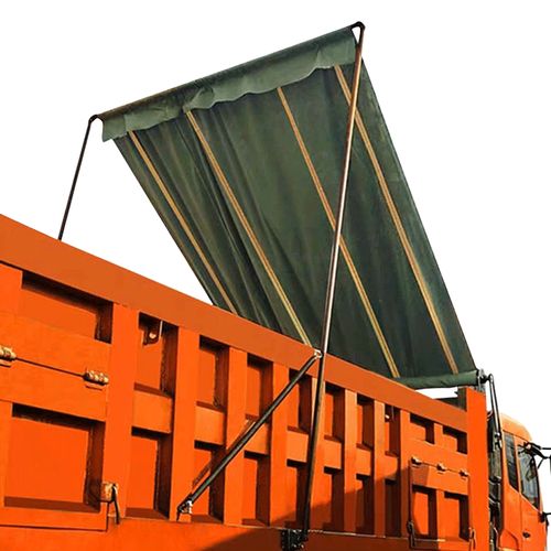 货车自卸车电动篷布自动环保配件甩杆全套工程车防雨布