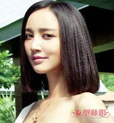 直发玉米须发型 中学生直长发简单发型(4)