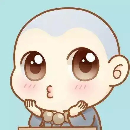 小和尚可爱卡通动漫头像图片