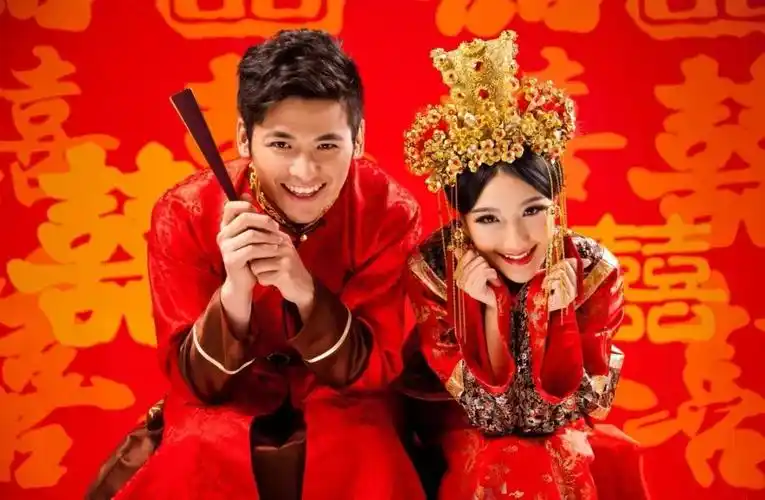 薇薇新娘时尚古装婚纱照