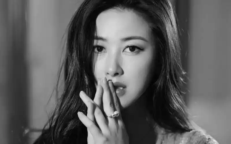 朱珠性感优雅写真桌面壁纸